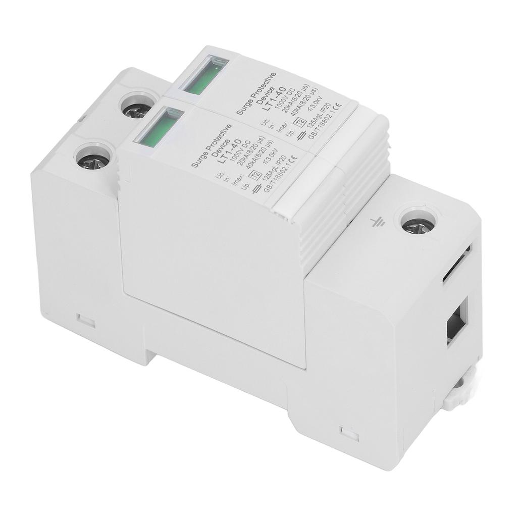 Surge Protective Device Photovoltaic PV Voltage Protection Arrester Protector 20‑40KA 2P DC1000V