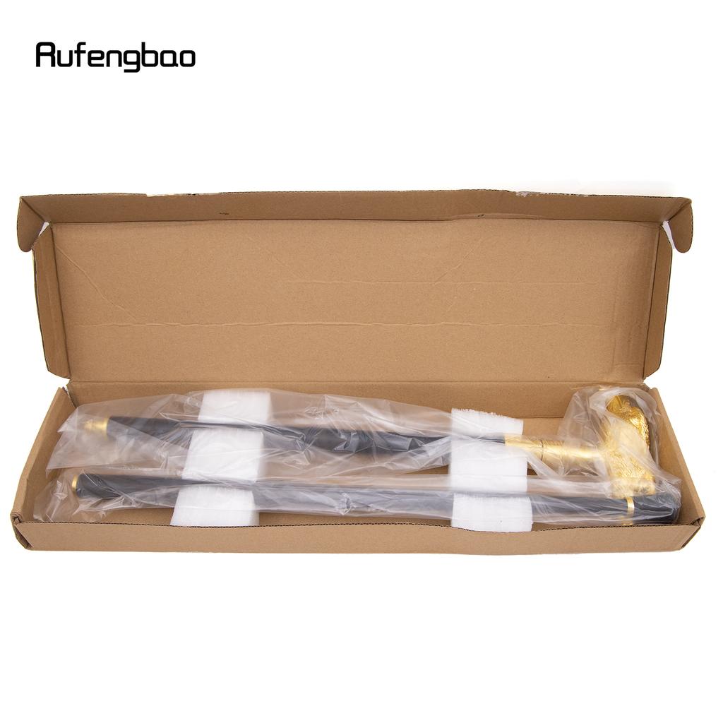 Золотая роскошная трость с головой орла, модная трость для джентльмена, элегантная трость для косплея, набалдашник 93 см