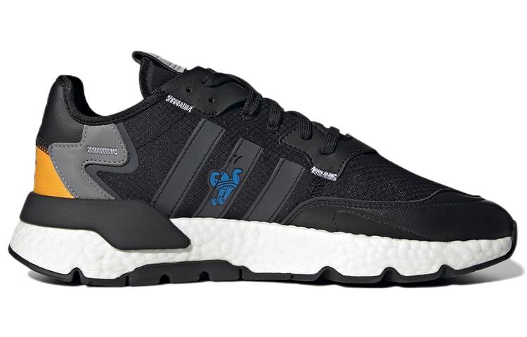 adidas Originals Nite Jogger 'Черный Серый Оранжевый Зеленый' GX2184
