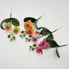 Orchid Faux Butterfly  With Realistic Leaves For Wedding And Settings Event