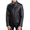 SkinOutfit Men's Genuine Lambskin Black Leather Jacket Stylish Motorcycle Bomber Biker Outerwear MJ 221