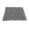 USB Heated Blanket Dark Grey 3 Temp Modes 52x43in Soft Chinlon Multi Purpose Portable Heated Blanket