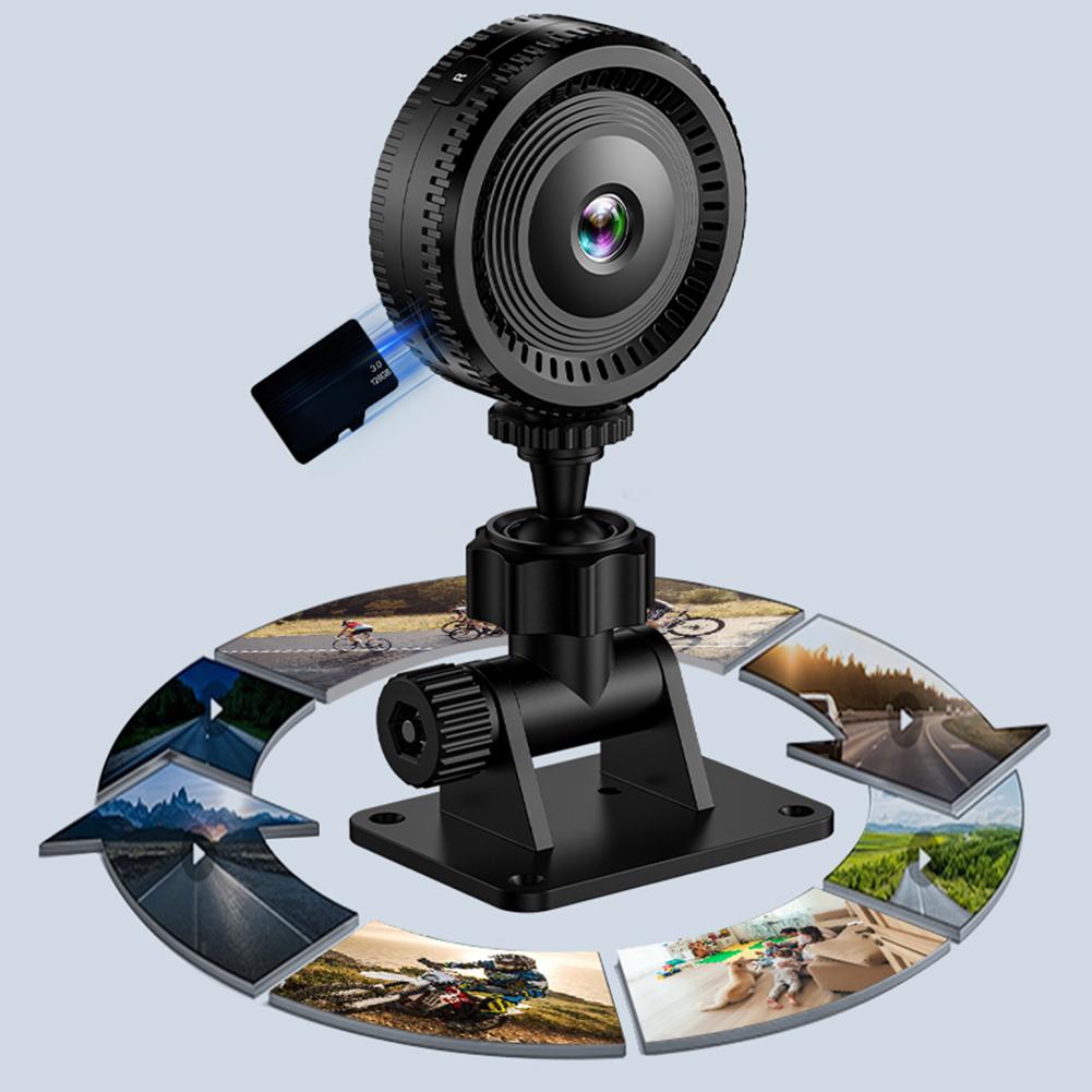 Беспроводная WiFi-камера 1080P HD, камера видеонаблюдения с обнаружением движения и ночным видением, радионяня для ребенка/питомца/няни