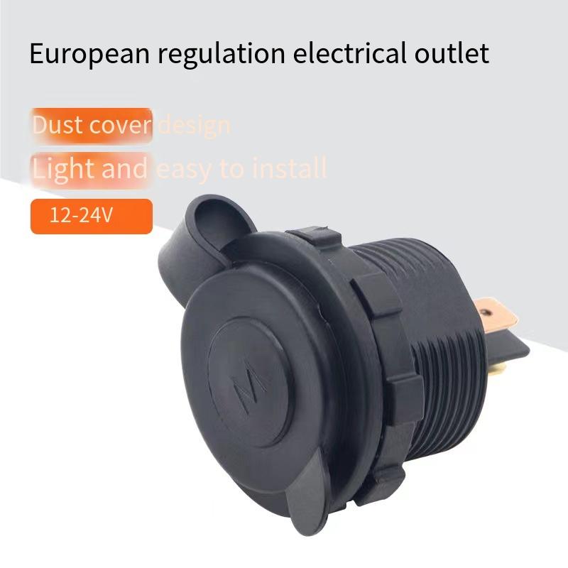 DC Eurocode 24V розетка питания универсальная судовая мотоцикл автомобильная розетка для холодильника