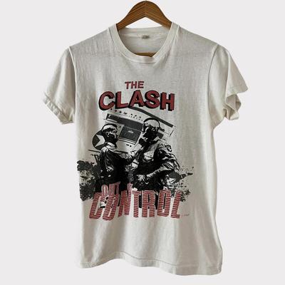 Футболка The Clash Out Of Control Полный размер S-5XL Унисекс