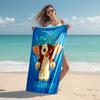 Personalized customized proof beach towel with Gremlins pattern - soft, absorbent,quick-drying,perfect swimming,camping&bathing