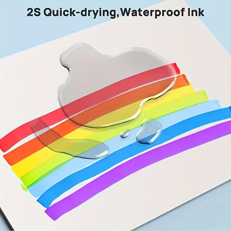 Dual-Tip Alcohol Marker Set, 60/80 Colors - Perfect for Artists & Students, Cute College-Style Sketching Pens