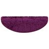 Step Mats 30 pcs 65 x 21 x 4 cm Purple Semi Round Large