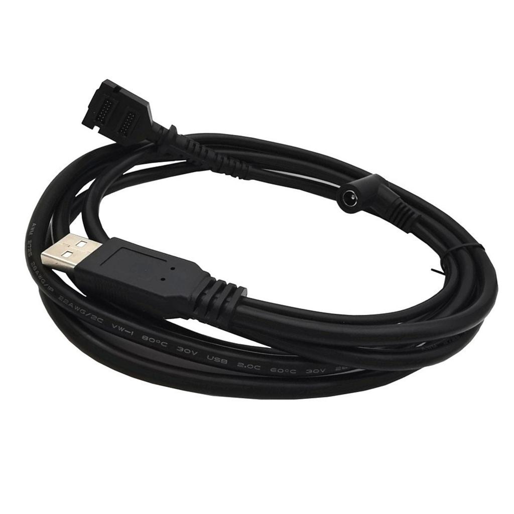 Двойной 14-контактный IDC DC5521 Female Power USB 2.0 AM Кабель Эффективный для VX805 VX820 CBL-282-045-01-A Совместимость Verifone
