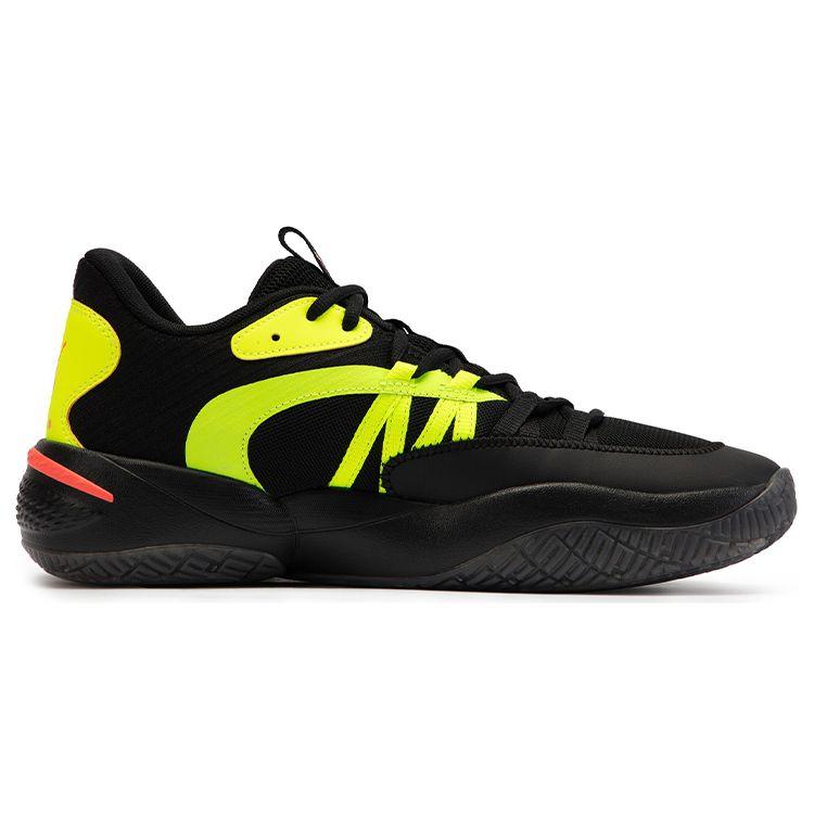 Puma Кроссовки Court Rider 2.0 Glow Stick Black Lime Squeeze Мужские 377393-01