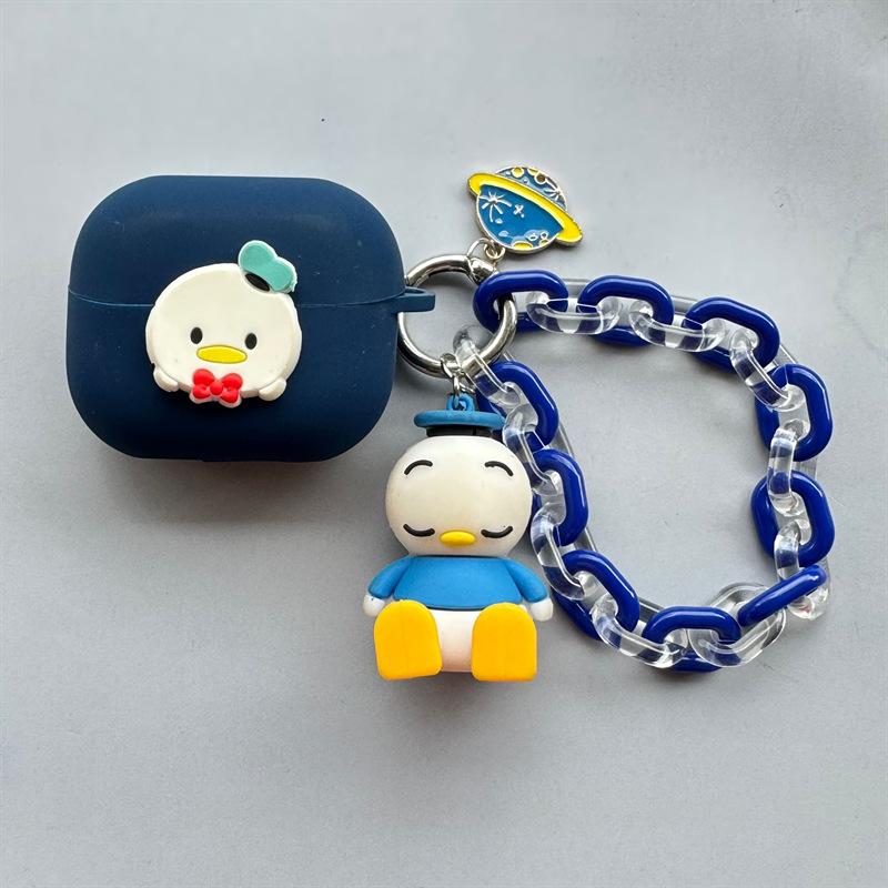For Samsung Galaxy Buds 1/1Pro Bluetooth Headset Case Bracelet Cartoon Silicone Soft Case