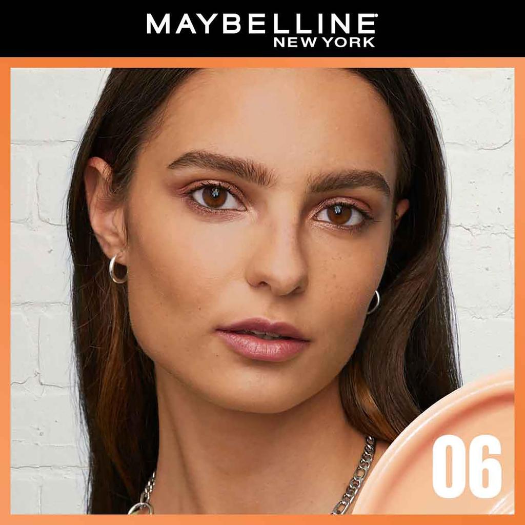 Maybelline New York Liquid Foundation SPF 50 With Vitamin C Natural Coverage Skin Tint 30ml Shade 06