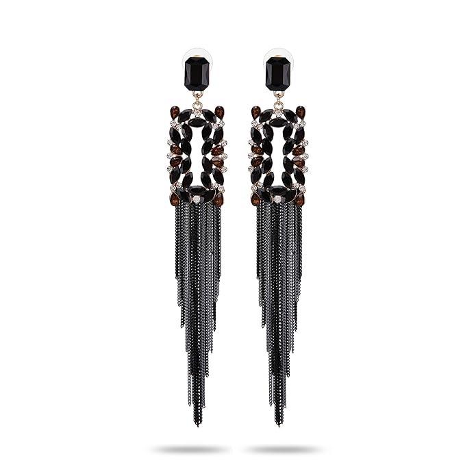 Женские украшения Серьги Кристальная кисточка Серьги ручной работы для девочек и женщин