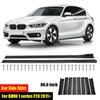 Для аксессуаров BMW F20 F21 1-й серии 118I 116D 2019+ Глянцево-черные накладки на пороги автомобиля Боковые накладки Спойлер Фактический lcqm29
