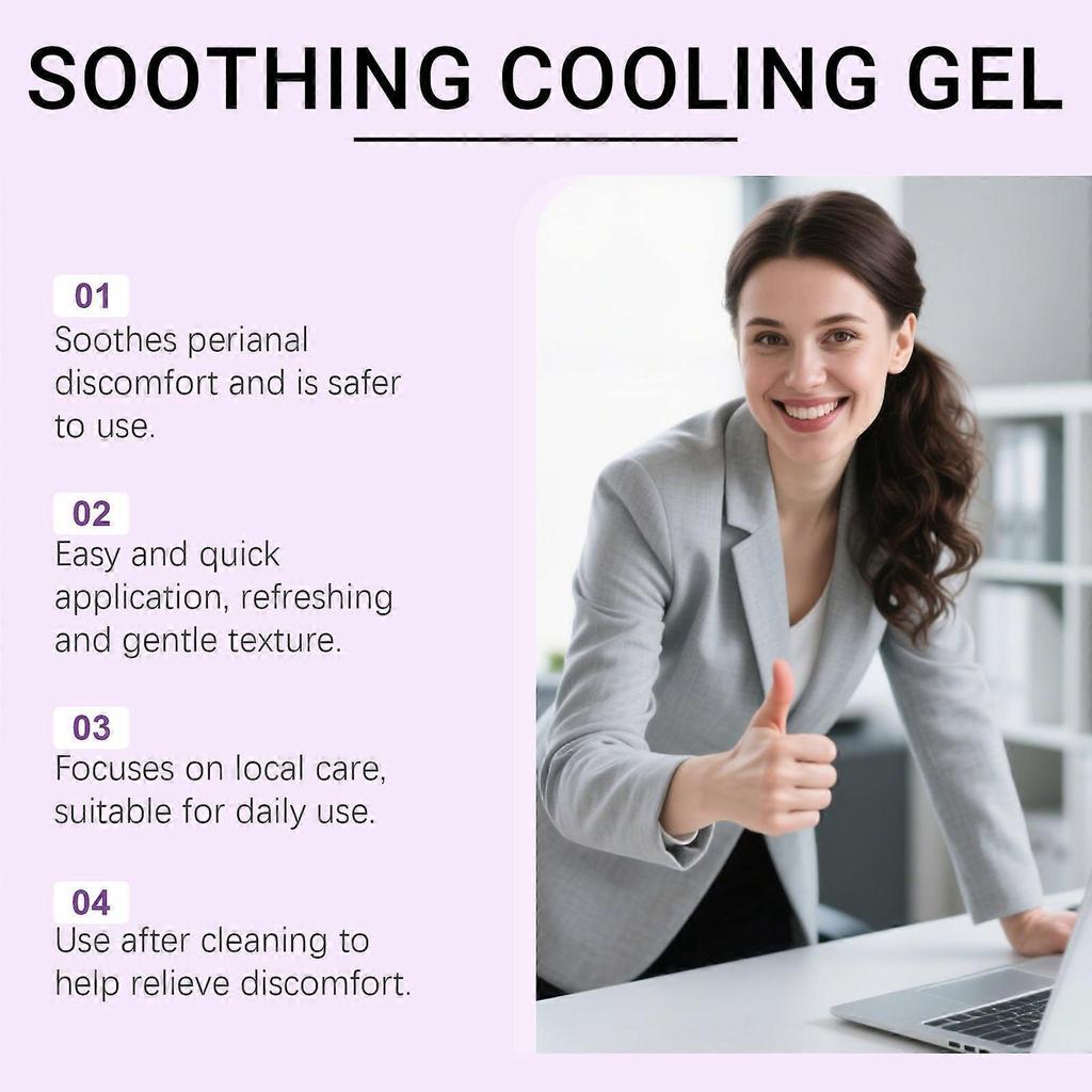 Soothing Anal Care Massage Gel Gentle Relief for Itching, Swelling & Discomfort, Hydrating, Non-Sticky Formula for Sensitive Skin
