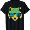 Cool Wolf Summer Sunglasses T-Shirt