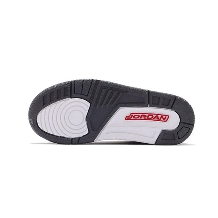 Детские кроссовки Air Jordan 3 Retro PS Cool Grey 2021 Silver Light-Graphite Orange-Pel 429487-012