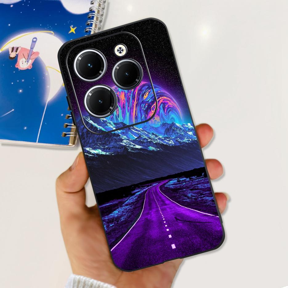 Чехол для Infinix Hot 40 Pro X6837 Милый Модный Чехол Мягкий Силиконовый Чехол для Телефона Для Infinix Hot 40i Hot40 Pro Hot40i Чехлы Бампер