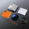 Concept 82mm Variable ND Light Attenuation 9 Levels Lens Cap Optical 18 Layer Thin Cleaning Cloth Ideal for Video Shooting K&F ND2-400 Filter,