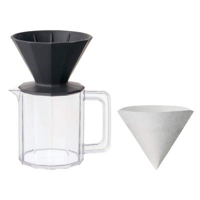 ALFRESCO Brewer Jug Set 4 cups черный можно мыть в посудомоечной машине на открытом воздухе 20733
