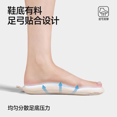 Съемные хлопковые тапочки антибактериальные дезодорирующие домашние парные тапочки осенне-зимние теплые нескользящие удобные пушистые тапочки