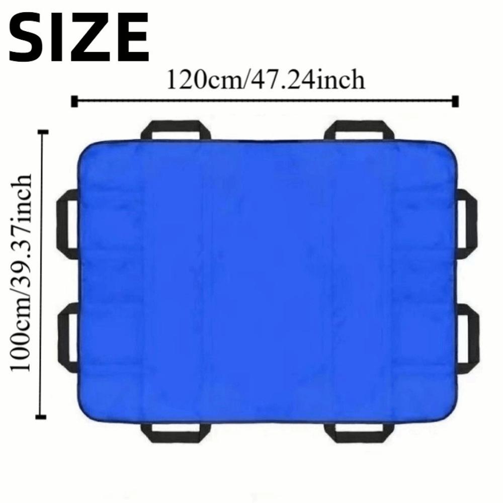 Многоразовая подушка для ухода за пожилыми людьми с переворачиванием, усиленные ручки, простыня для перемещения пациента, уход за пожилыми людьми