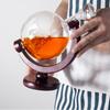 Globe Wine Decanter Glass Crystal Party Alcohol Liquor Carafe Dispenser Bar Glassware Whisky Vodka Decanter Pro Kitchen Bar Tool