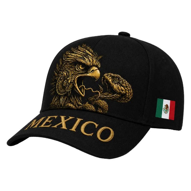 3D Digital Print Baseball Cap With Maya Totem Unisex Outdoor Sun Hat Travel Beach Cycling