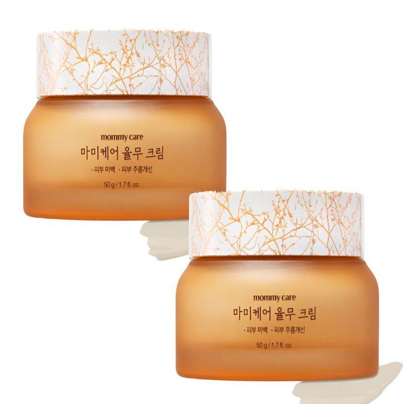 Mommy Care Herbal Job’s Tears (Yulmu) Intensive Moisture & Nutrition Cream 50g × 2