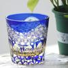 Хрустальный стакан для виски Edo Kiriko, выдуваемый и гравированный вручную