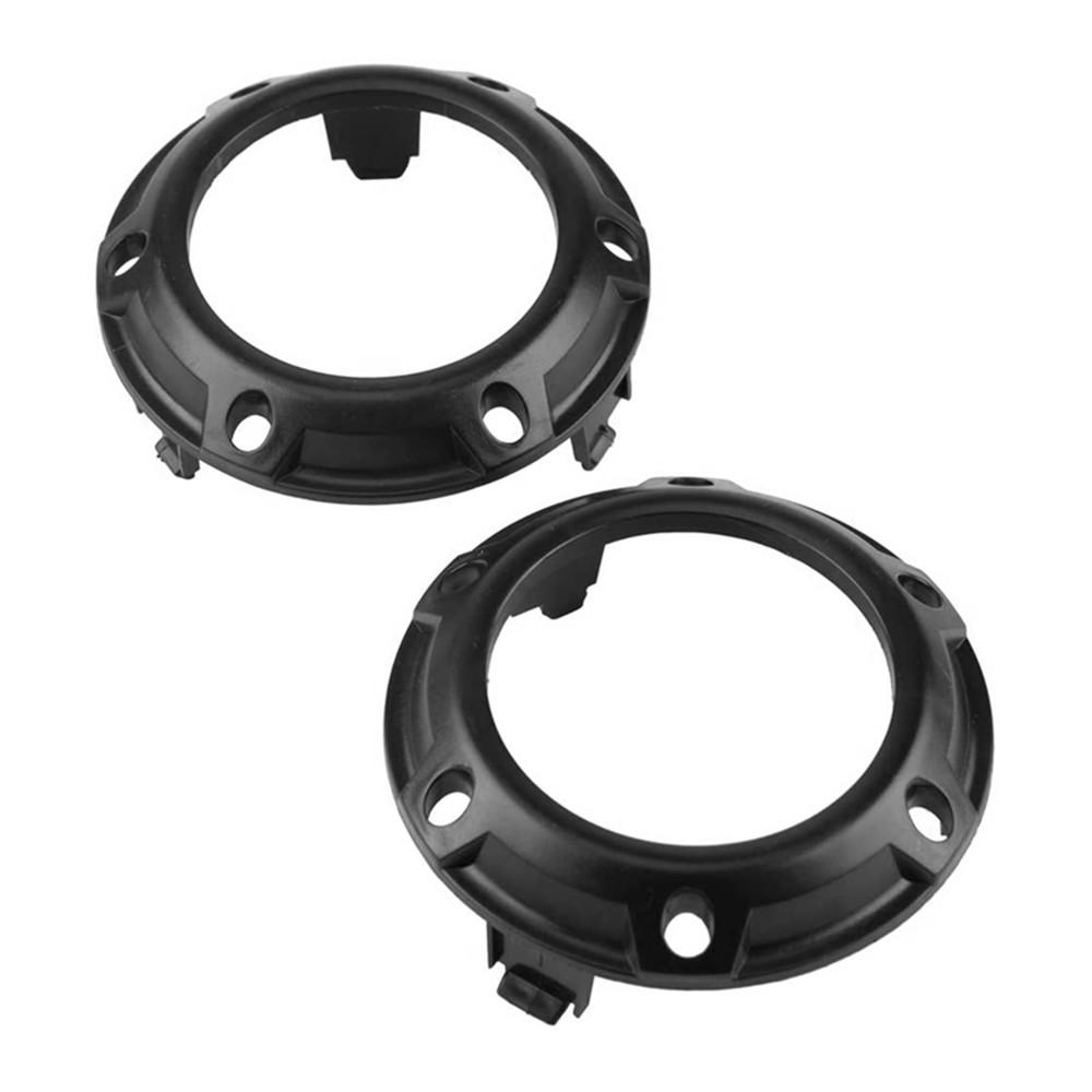 Новые 2 x Черные Накладки на Рамки Передних Противотуманных Фар для Mitsubishi Outlander 2007-2009