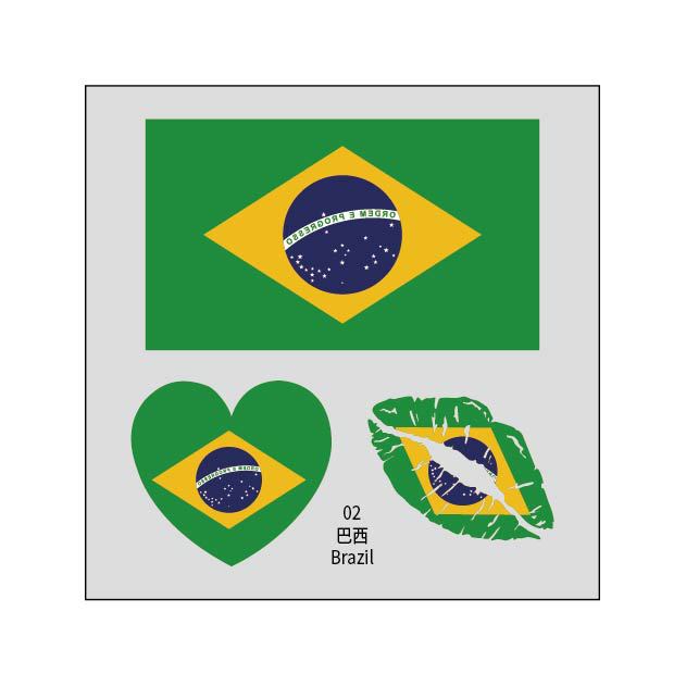 2026 New American Canada Mexico World Cup Flag Tattoo Stickers Football Match Sports Event Tattoo Stickers Water Transfer Face Stickers