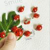 10Pcs Simulated Ladybug Hair Clips Animal Insect Hair Clips Creative Hair Accessories Headwear For Hair Decoration