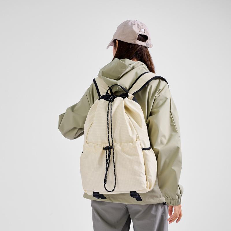 Клетчатый водонепроницаемый рюкзак Мужской рюкзак для активного отдыха Женский дорожный рюкзак большой вместимости