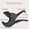 1pc Water Pipe Scissors Professional Hot Melt Pipe Scissors Pvc Pipe Cutter Pipe Self-locking Ratchet Pipe Knife Hand Tools