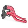 AL-mart Motorcycle Short Style Brake Levers Clutch Levers Levers Set 6 Levels Adjustable for Yamaha XJR400 1993-2007, FZS1000 Fazer 2001-2005
