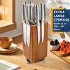 360° Rotatable Magnetic Knife Holder, Fine Acacia Wood Magnetic Knife BlocK