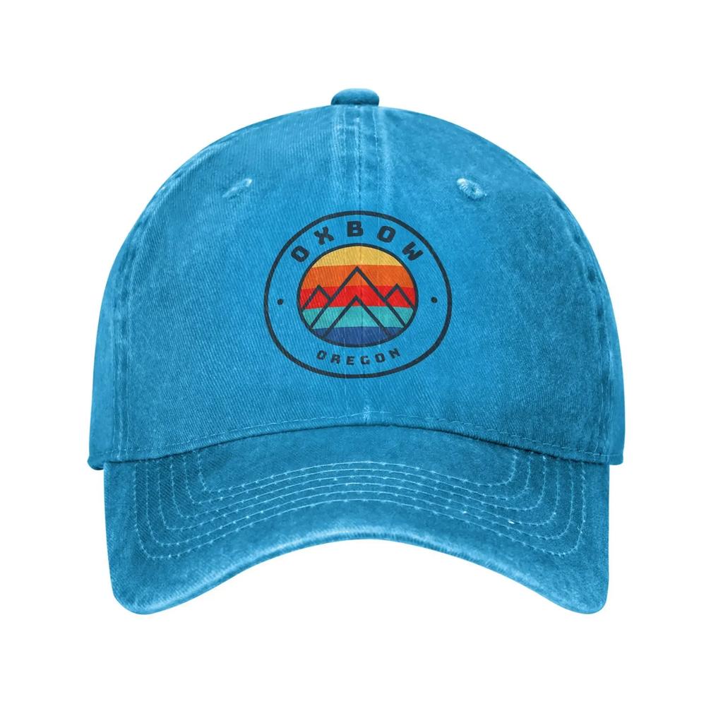 Ретро бейсболки Oxbow Oregon для рыбалки, летние, унисекс, из состаренного хлопка, солнцезащитная кепка для горных видов спорта и активного отдыха, регулируемая кепка