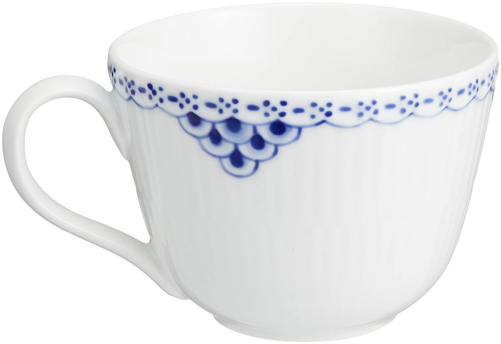 Imported Royal Copenhagen Princess Cup Saucer 200ml Wedding Gift 1020520 [Regular Product] &