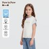 Детская футболка с коротким рукавом PawinPaw для девочек с мультяшным мишкой