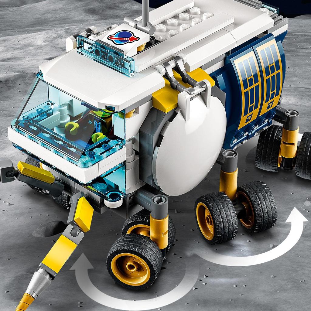 LEGO City Lunar Rover 60348 Toy Block Present Space Космический автомобиль Автомобиль для мальчиков и девочек от 6 лет и старше