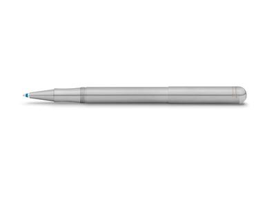 Kaweco Шариковая ручка Lilliput из нержавеющей стали с официально импортированным стержнем, LIBC-SS, Колпачок,