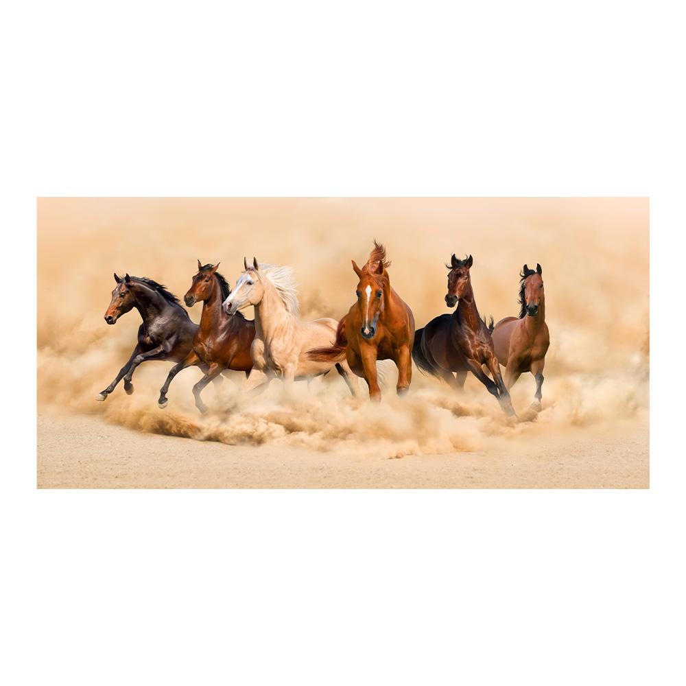 Modern Galloping Horses Landscape Canvas Painting Posters and Prints Wall Art Picture for Living Office Room Bedroom Home Decorating