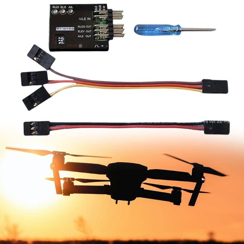 3 Axes Flight Controller Stabilizers Systems Gyro Fixed Wing FPV Airplanes Fixed Wing Balancers Wing for P1-GYRO
