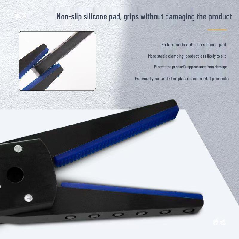 Pneumatic Gripper J1080: Robot Arm Clamp for Injection Molding