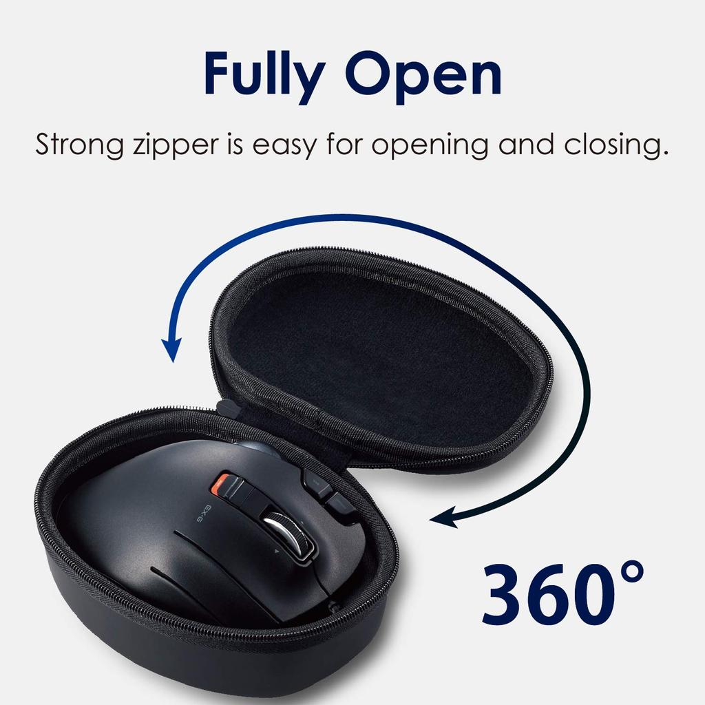 Чехол для трекбола ELECOM серии Portable Storage Black [только M-XT] Приемник/кабель BMA-XT2BK