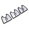 6PCS Compact Leaf Blower Air Filter Cotton Air Filter Part for Jonsered 125B BX BVX B2126