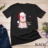 Cute Pig Santa Hat Merry Christmas Pig Lover Gifts Unisex T-shirt