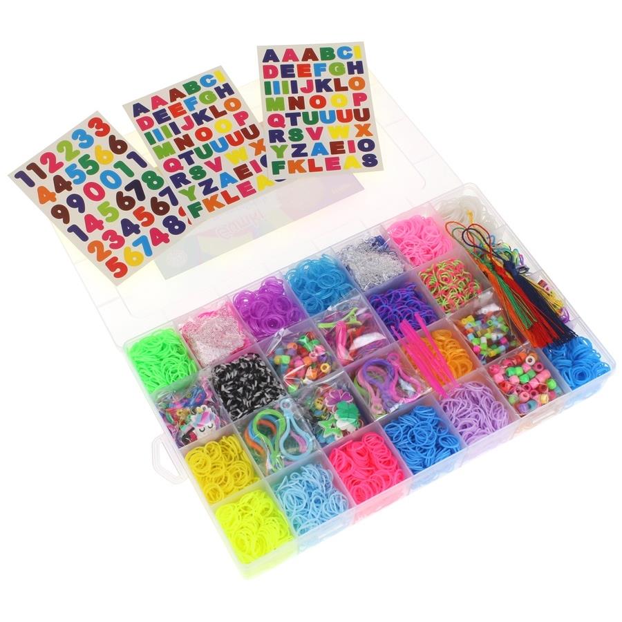 Elastic Bands for Making Bracelets Loom Bands Loom Accessories 11880 pcs