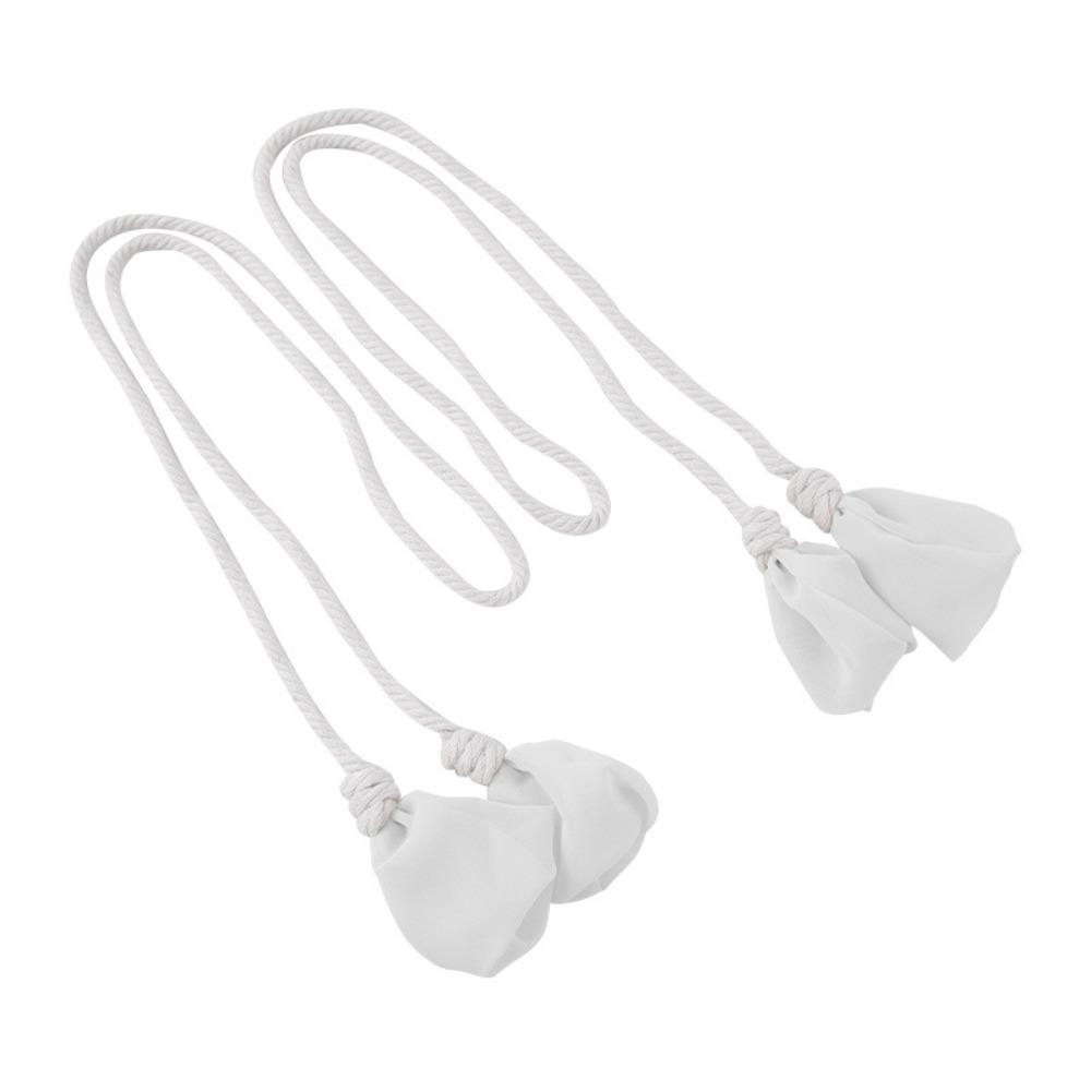 2PCS Elegant Curtain Tieback Minimalist Curtains Tie Rope Trendy Tulip Curtain Straps Home Decor